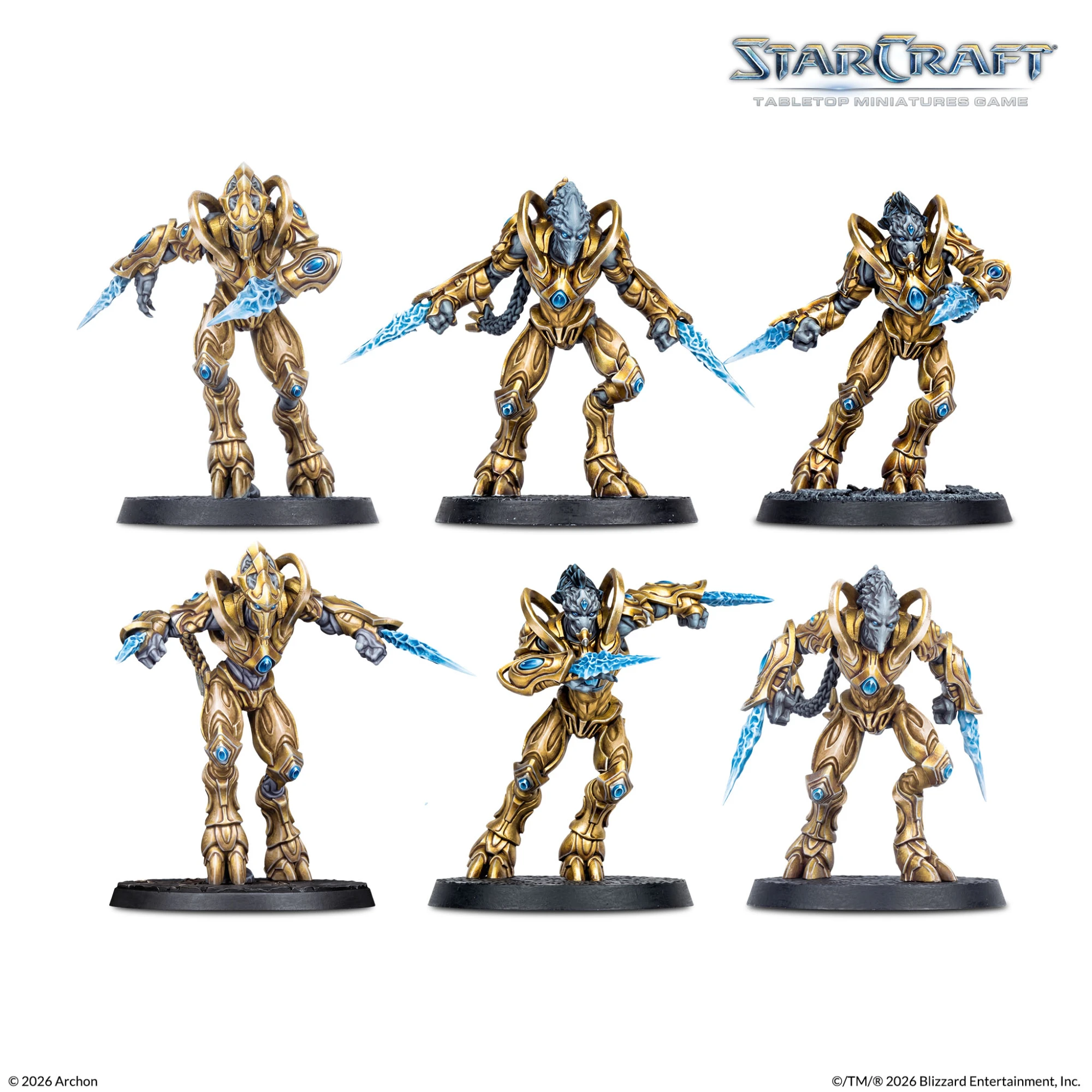 StarCraft: Tabletop Miniatures Game - STARCRAFT® PROTOSS STARTER SET